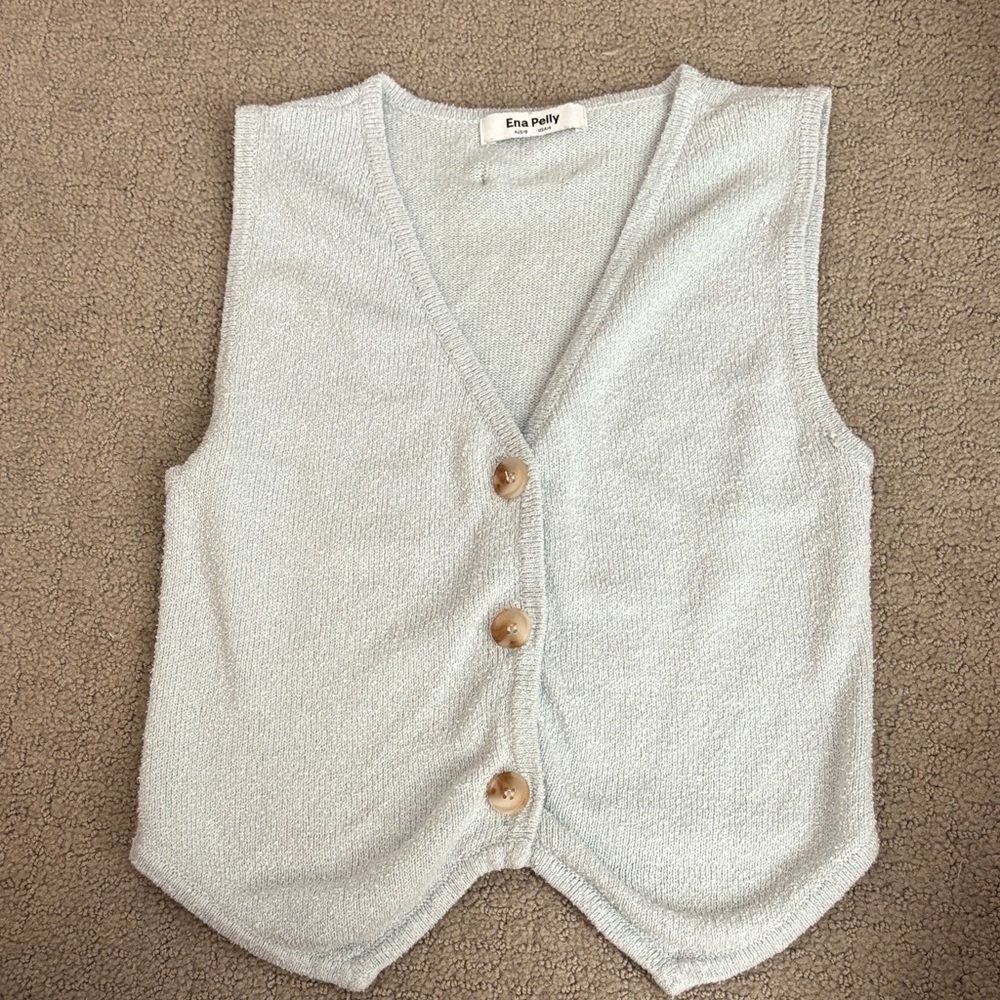 Ena Pelly Soft Gray Sweater